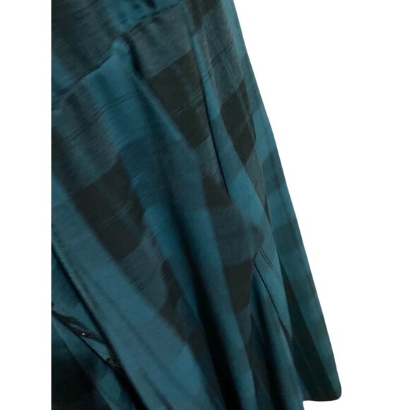 Torrid Womens Midi Dress 1X Seersucker Button Sleeveless Academia Adjustable - Picture 10 of 14